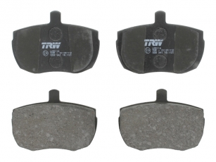Купить GDB341 TRW Тормозные колодки передние Transit 4 (1.6, 2.0, 2.5) без датчика износа